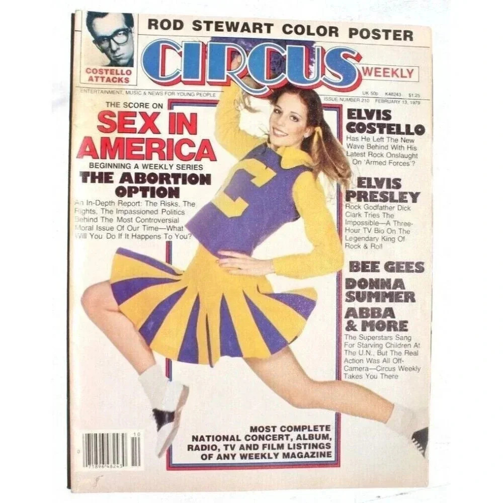 Vintage Circus Magazine July 10th, 1979 Magazine - Susan Anton Robby Benson